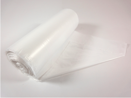 Müllbeutel 90 Liter HDPE weiß dünn 630x850mm 8,5µ - Weigola Premium Autopflege seit 1883