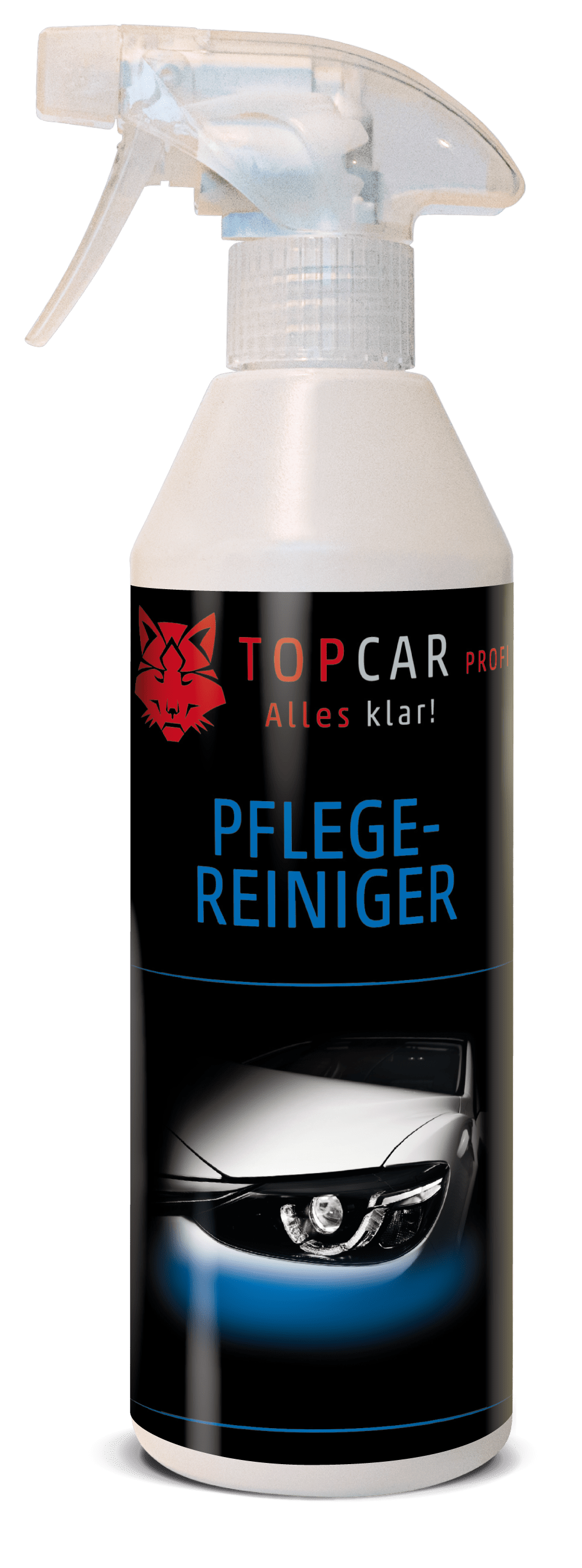 TOP CAR Pflegereiniger 500ml Sprühflasche - Weigola Hygienevertrieb - - Weigola Hygienevertrieb