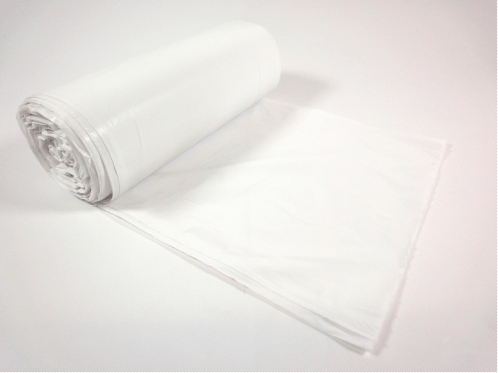 Müllbeutel 60 Liter MDPE transparent-natur mittel 600x700mm 18µ - Weigola Hygienevertrieb - - Weigola Hygienevertrieb