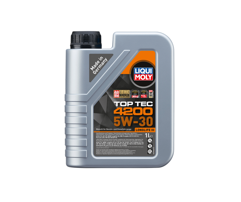 LIQUI MOLY Top Tec 4200 5W-30 - Weigola Hygienevertrieb - - Weigola Hygienevertrieb