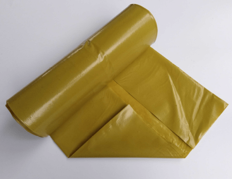 Müllbeutel 120 Liter LDPE stark gelb 700x1100mm 70µ - Weigola Hygienevertrieb - - Weigola Hygienevertrieb