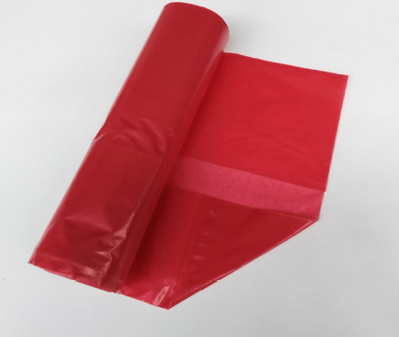 Müllbeutel 120 Liter LDPE mittel stark rot 700x1100mm 55µ - Weigola Hygienevertrieb - - Weigola Hygienevertrieb