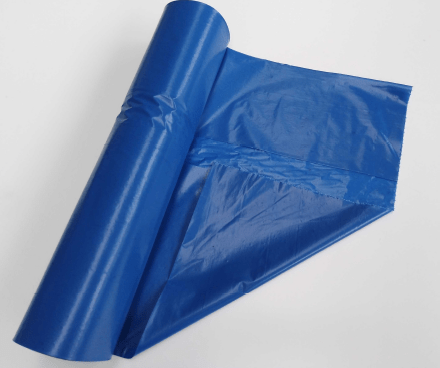 Müllbeutel 120 Liter LDPE blau mittel 700x1100mm 38µ - Weigola Hygienevertrieb - - Weigola Hygienevertrieb