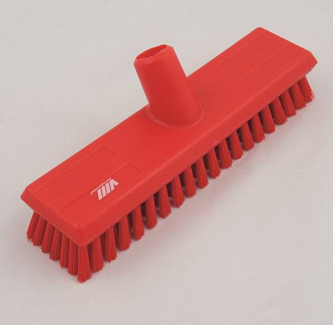 Vikan Bodenschrubber mit Wasserdurchlauf rot 65x275mm - Weigola Hygienevertrieb - - Weigola Hygienevertrieb
