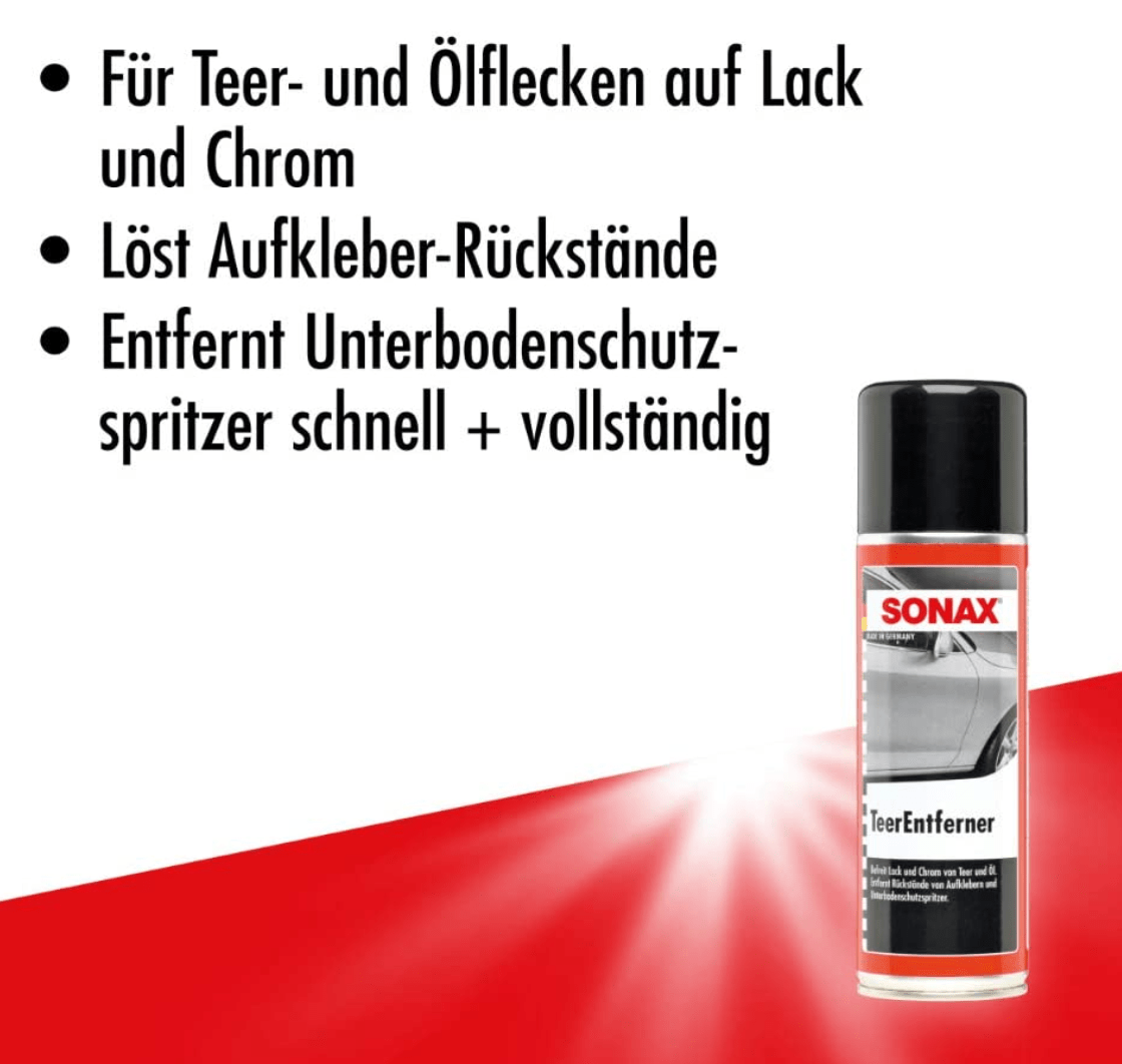 SONAX Teer Entferner - Weigola Hygienevertrieb - - Weigola Hygienevertrieb