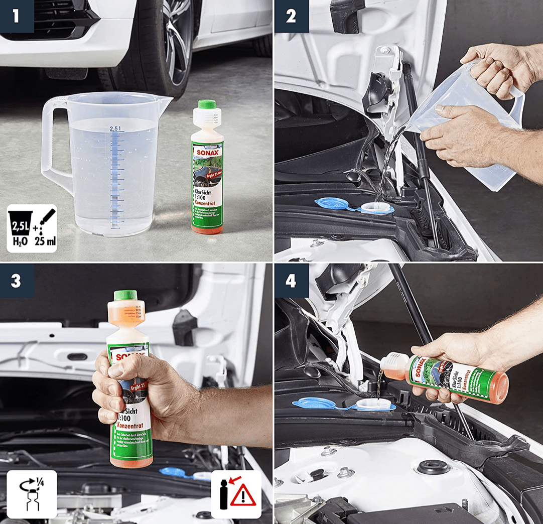 SONAX KlarSicht 1:100 Konzentrat - Weigola Hygienevertrieb - - Weigola Hygienevertrieb