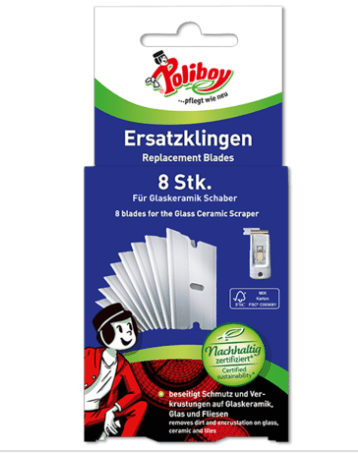 POLIBOY Ersatzklingen, 8 Klingen - Weigola Hygienevertrieb - - Weigola Hygienevertrieb
