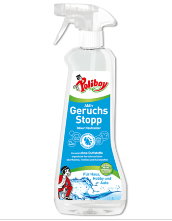 POLIBOY Aktiv Geruchs Stopp, 500ml - Weigola Hygienevertrieb - - Weigola Hygienevertrieb