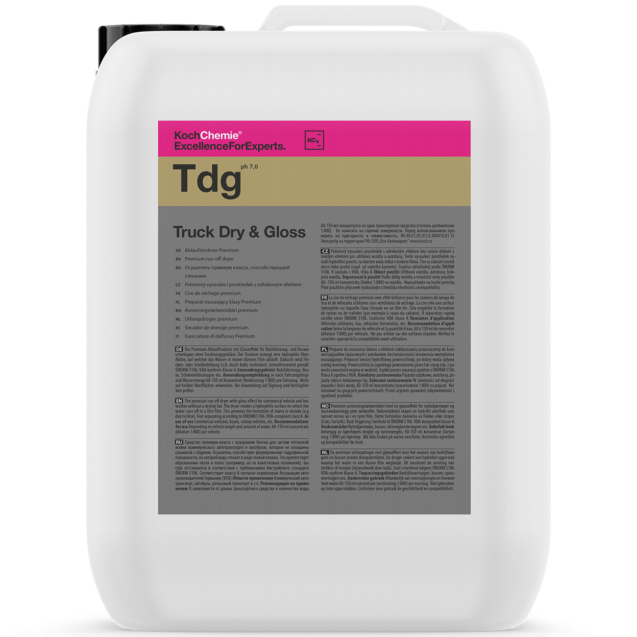 Koch Chemie Truck Dry & Gloss - Weigola Hygienevertrieb