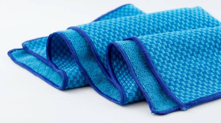 Microfaser DUO Geschirrtuch blau 50x70cm - Weigola Hygienevertrieb - - Weigola Hygienevertrieb