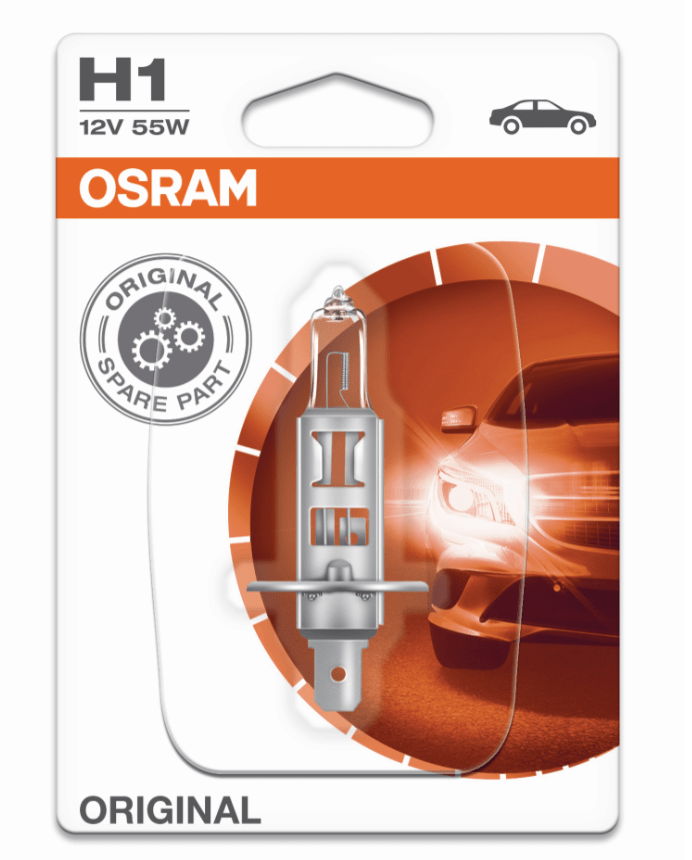 OSRAM Halogen H1 12V-55W-P14,5s - Weigola Hygienevertrieb -  - Weigola Hygienevertrieb