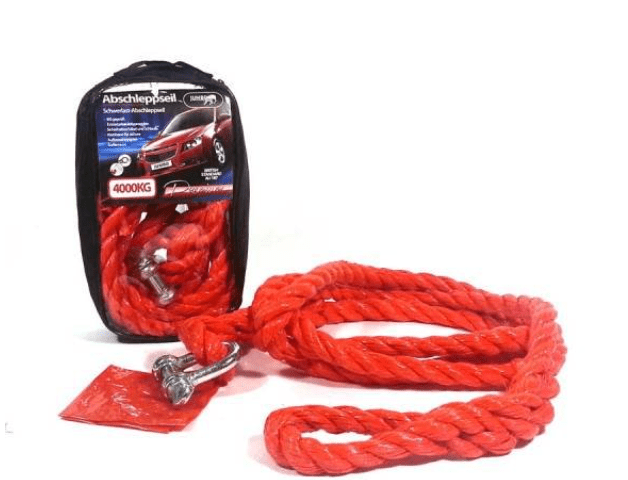 Jumbo Abschleppseil 4.000 kg - Weigola Hygienevertrieb - - Weigola Hygienevertrieb