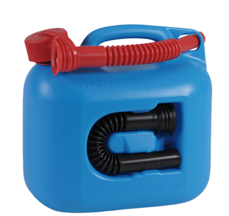 Kraftstoff-Kanister 5 Liter schwarz - Weigola Hygienevertrieb -  - Weigola Hygienevertrieb