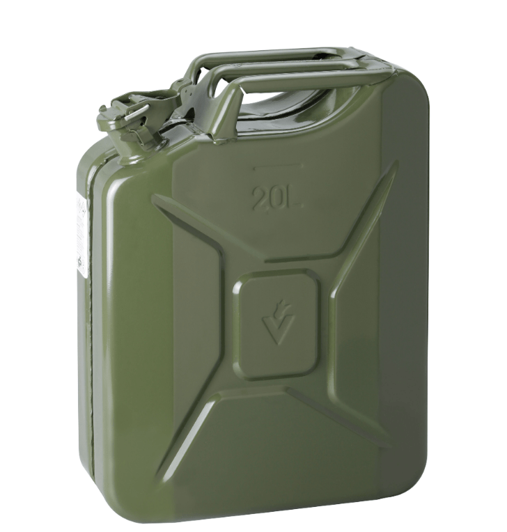 Metall-Kraftstoff-Kanister 20 Liter grün - Weigola Hygienevertrieb -  - Weigola Hygienevertrieb