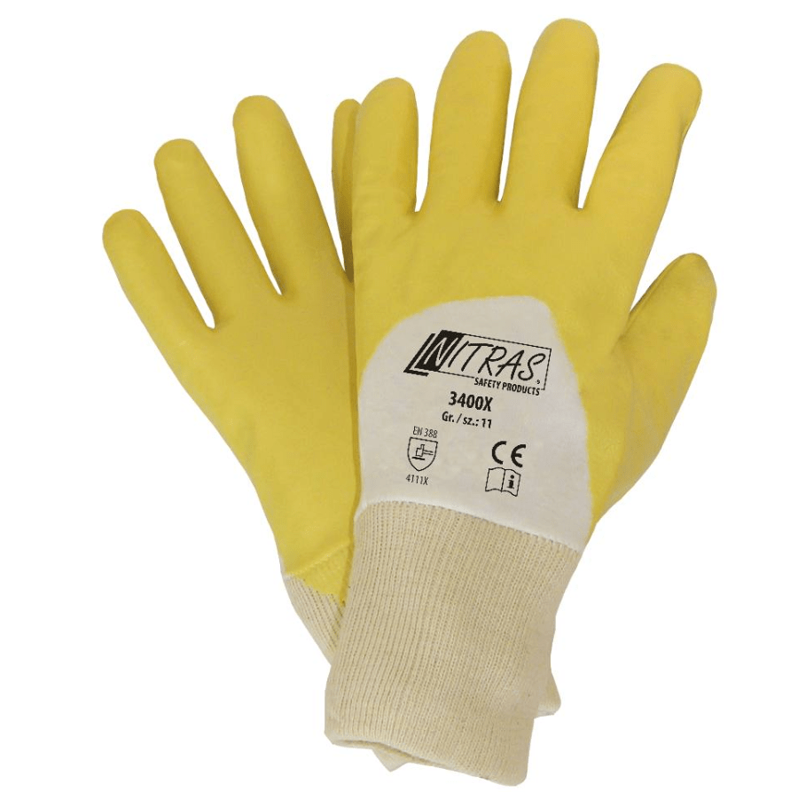 Nitras Nitrilhandschuhe mit Strickbund - Weigola Hygienevertrieb - - Weigola Hygienevertrieb
