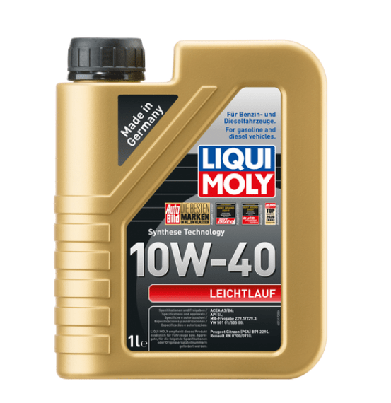 LIQUI MOLY Leichtlauf 10W-40 1 Liter Kanister - Weigola Hygienevertrieb - - Weigola Hygienevertrieb