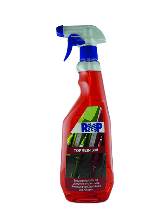 RMP TOPREIN 338 Zapfsäulenreiniger 750 ml Sprühflasche - Weigola Hygienevertrieb - - Weigola Hygienevertrieb
