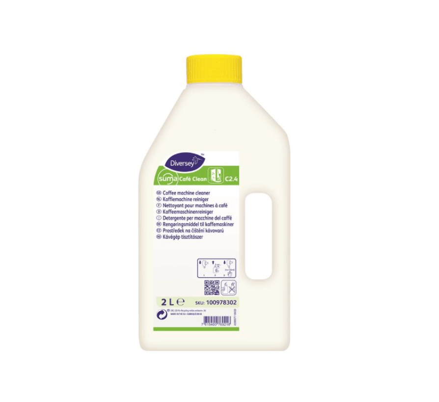 Suma Café Clean C2.4 Kaffeemaschinenrein 2 Liter Flasche - Weigola Hygienevertrieb - - Weigola Hygienevertrieb