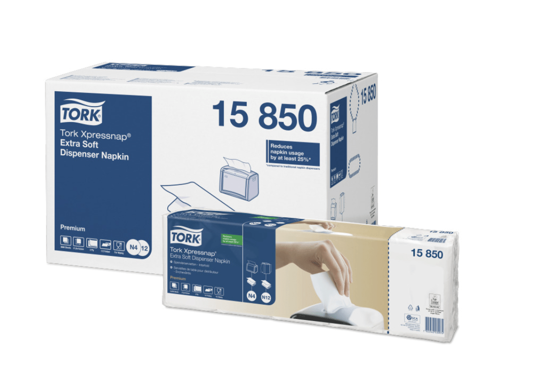 TORK Xpressnap® Premium Spenderservietten N4 8000 Stück - Weigola Hygienevertrieb - - Weigola Hygienevertrieb