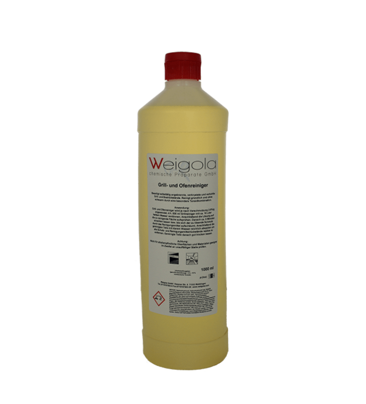 WEIGOLA Grill- und Ofenreiniger 1000 ml-Flasche - Weigola Hygienevertrieb - - Weigola Hygienevertrieb