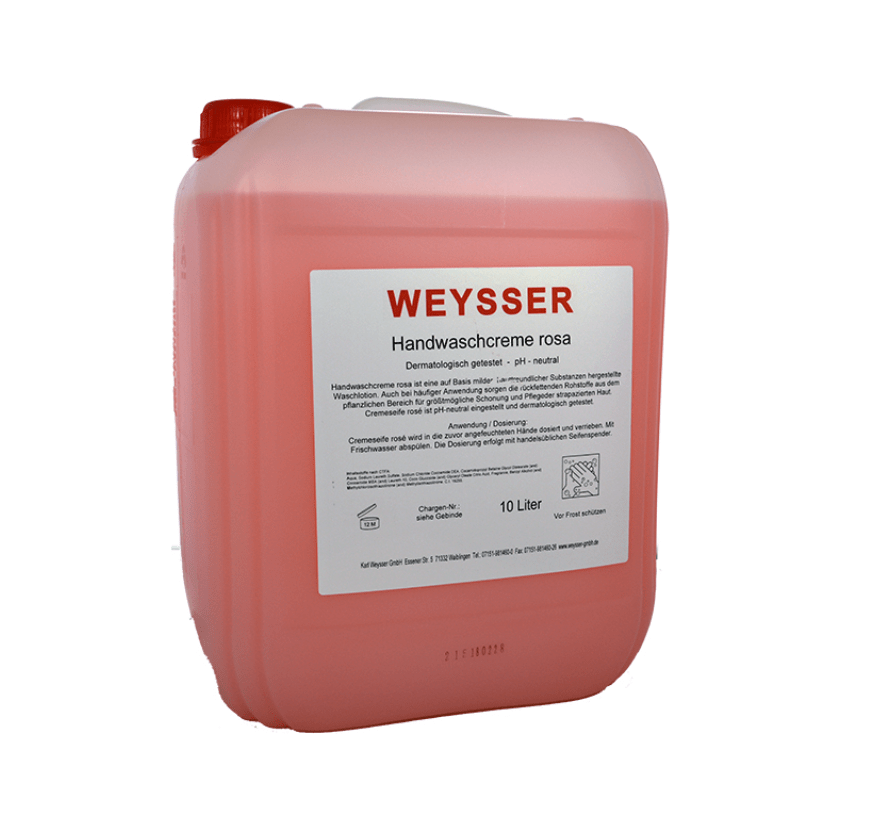 WEYSSER Handwaschcreme - Weigola Hygienevertrieb - - Weigola Hygienevertrieb