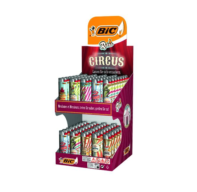 BIC Retro Zirkus-Paket - Weigola Hygienevertrieb - - Weigola Hygienevertrieb