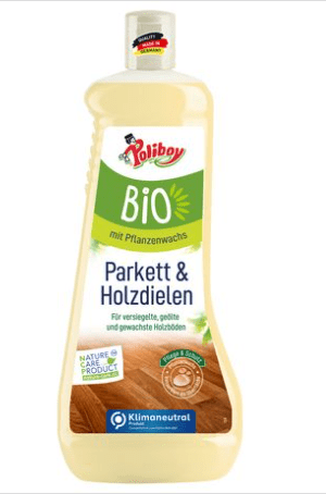 POLIBOY BIO Parkett & Holzdielen Pflege - Weigola Hygienevertrieb - - Weigola Hygienevertrieb