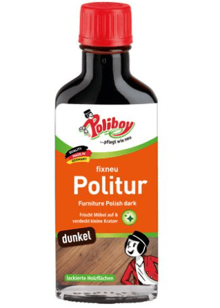 POLIBOY fixneu Politur dunkel 100ml - Weigola Hygienevertrieb - - Weigola Hygienevertrieb