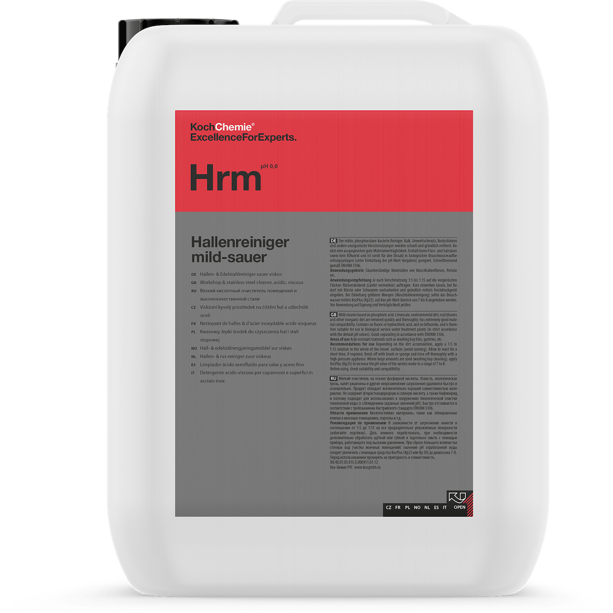 Koch Chemie Hallenreiniger mild-sauer 23l - Weigola Hygienevertrieb - - Weigola Hygienevertrieb