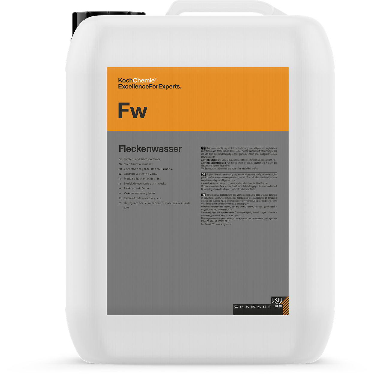 Koch Chemie Fleckenwasser - Weigola Hygienevertrieb