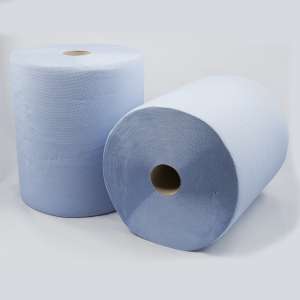 Koch Chemie Papierrolle blau, 3-lagig, 500 Blatt - Weigola Hygienevertrieb - - Weigola Hygienevertrieb