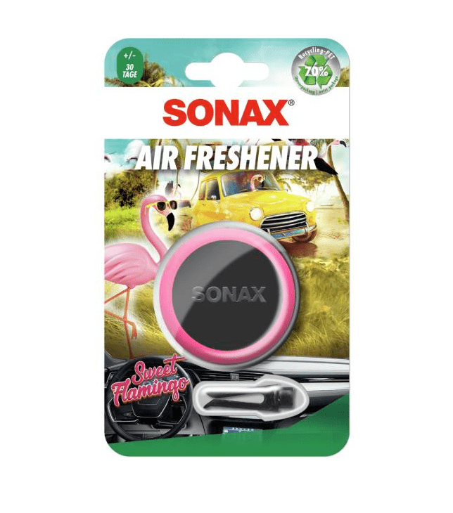 SONAX Air Freshener Sweet Flamingo - 363041 - Weigola Premium Autopflege seit 1883