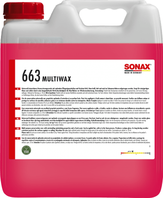 SONAX MultiWax - Weigola Hygienevertrieb -  - Weigola Hygienevertrieb