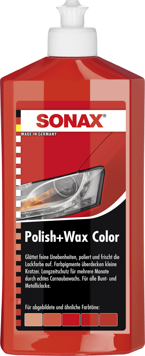 SONAX Polish+Wax Color - Weigola Hygienevertrieb - - Weigola Hygienevertrieb