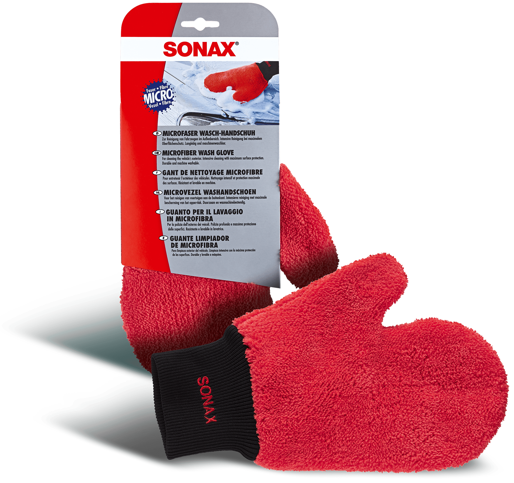 SONAX Microfaser WaschHandschuh - Weigola Hygienevertrieb
