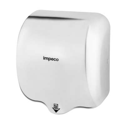 IMPECO Händetrockner Streamflow Edelstahl glänzend - Weigola Hygienevertrieb - - Weigola Hygienevertrieb
