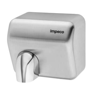 IMPECO Händetrockner Turboblast Edelstahl matt - Weigola Hygienevertrieb - - Weigola Hygienevertrieb