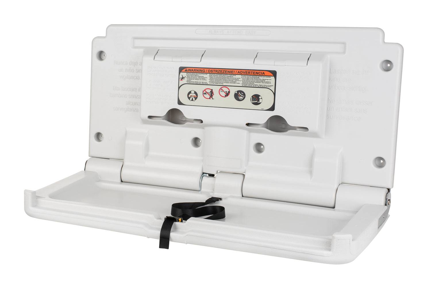 IMPECO Horizontaler Impeco Wickeltisch - Weigola Hygienevertrieb - - Weigola Hygienevertrieb