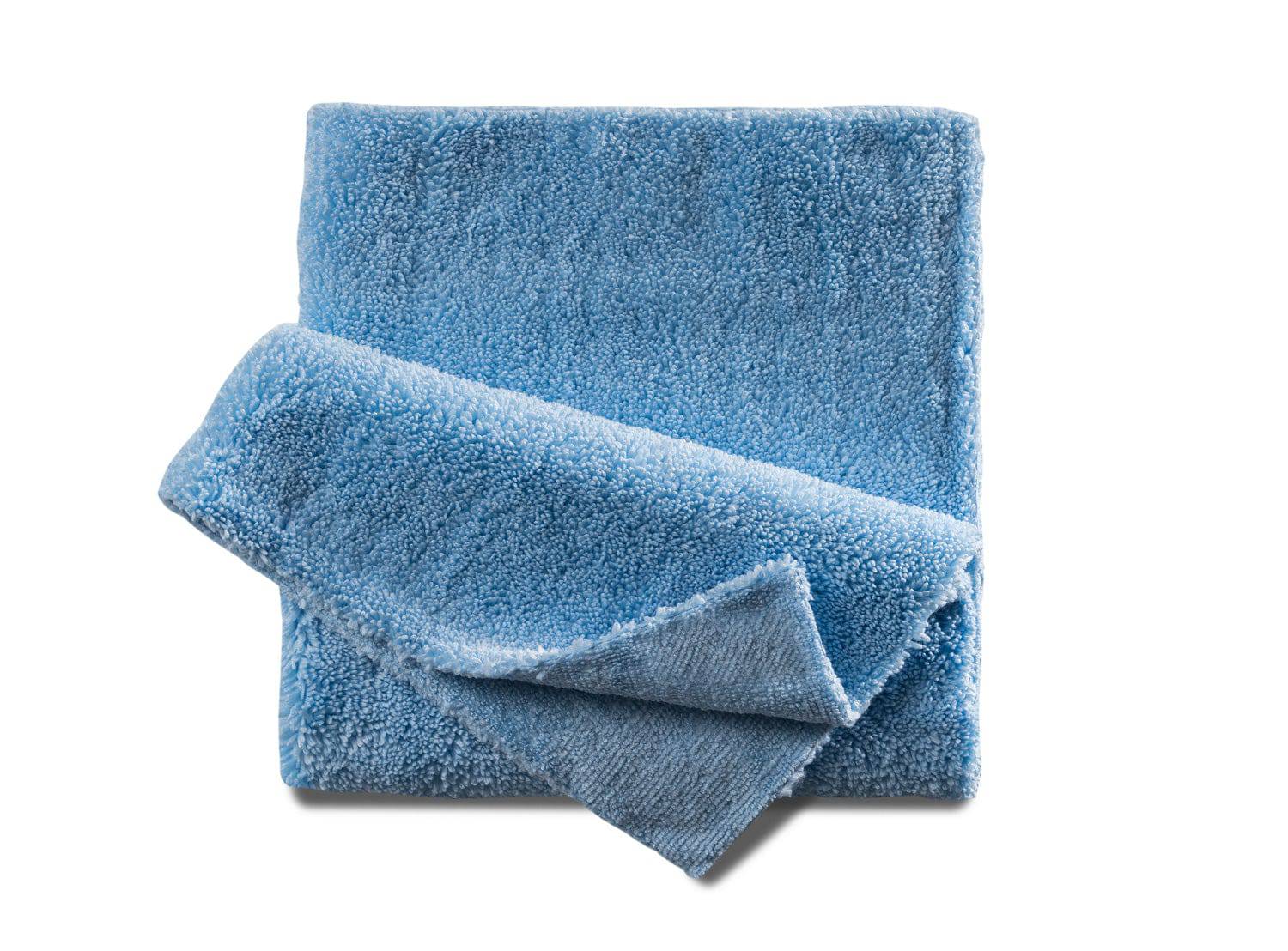Microfasertuch Superplüsch blau 40x40cm - Weigola Hygienevertrieb - - Weigola Hygienevertrieb