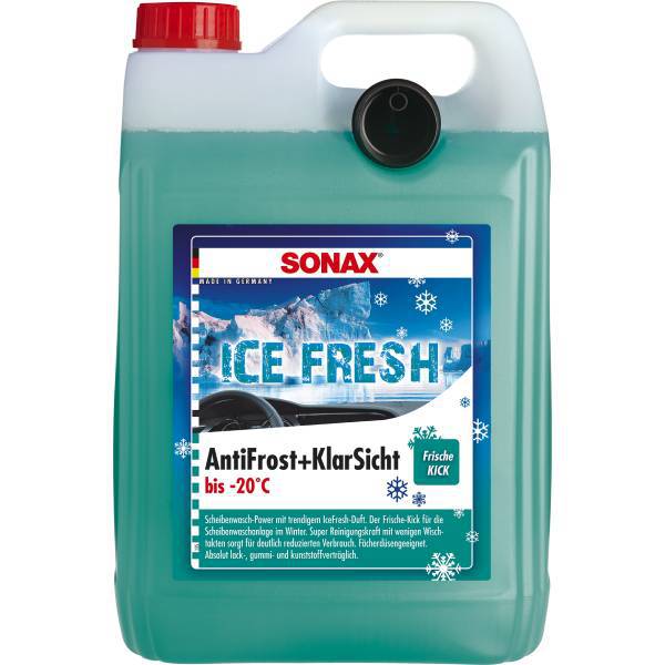 SONAX AntiFrost & KlarSicht gebrauchsfertig bis -20°C 4 Stk- 133541 - Weigola Premium Autopflege seit 1883 