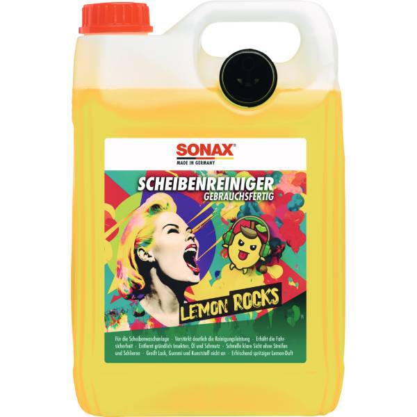 SONAX ScheibenReiniger gebrauchsfertig Lemon Rocks- 160500