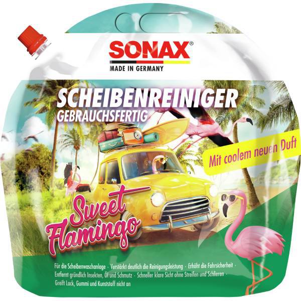 SONAX ScheibenReiniger gebrauchsfertig Sweet Flamingo- 394441
