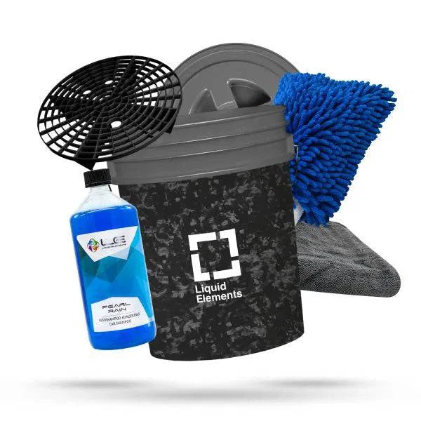 Liquid Elements Wascheimer Forged Carbon Set - Advanced LE_EIMER_KIT02_Grau - Weigola Premium Autopflege seit 1883 
