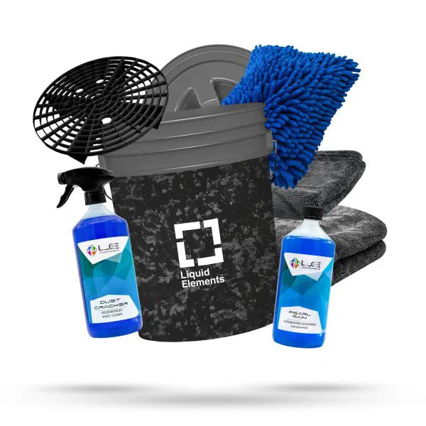 Liquid Elements Wascheimer Forged Carbon Set - Ultra - LE_EIMER_KIT04_Grau - Weigola Premium Autopflege seit 1883 
