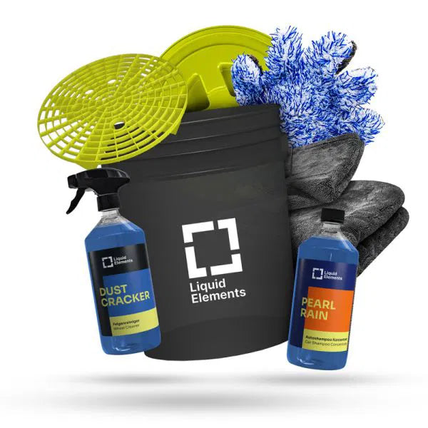 Liquid Elements Wascheimer Clean Car Set - Ultra - LE_EIMER_KIT04_Blau - Weigola Premium Autopflege seit 1883 