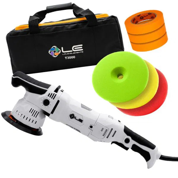 Liquid Elements T3000 V3 - Exzenter-Poliermaschine Set - KIT_23 - Weigola Premium Autopflege seit 1883 