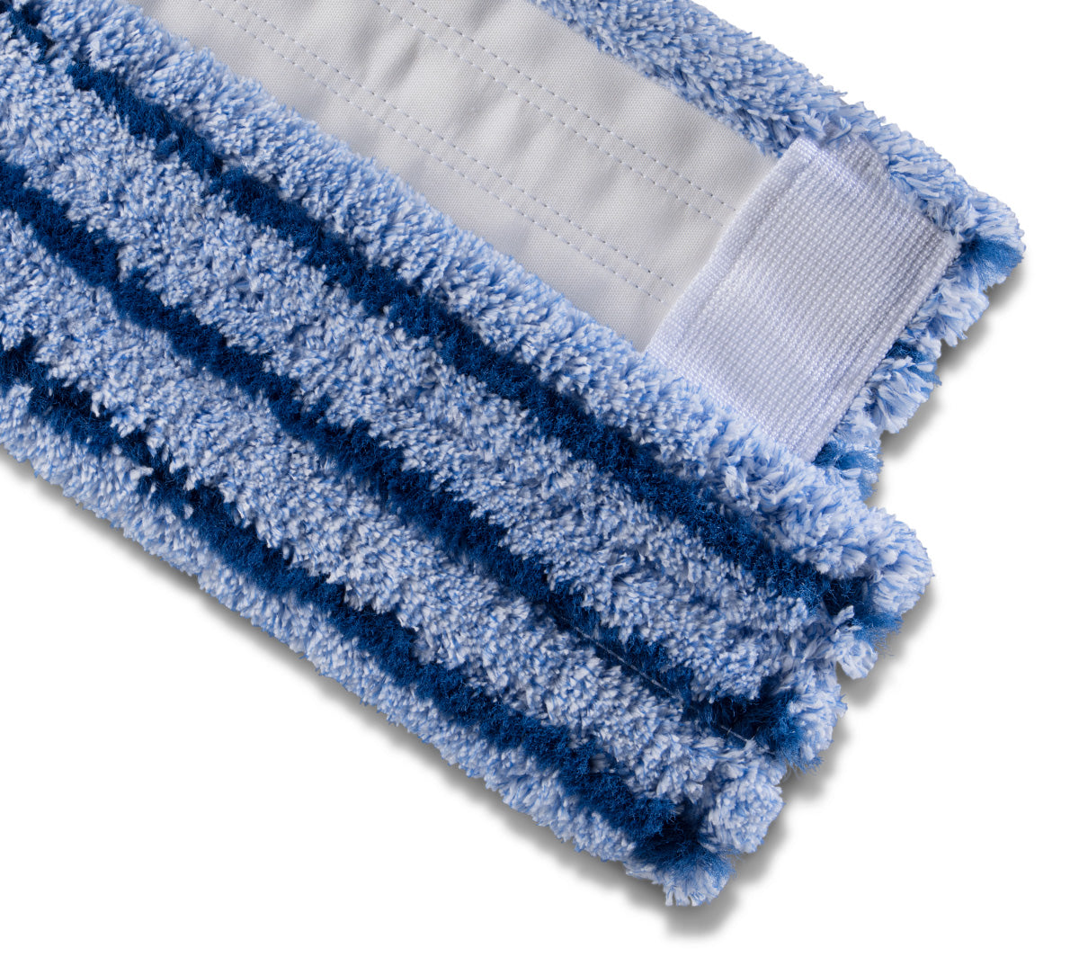 mopptex Mikrofaser Flachpressenmopp PREMIUM Blau gestreift - Weigola Premium Autopflege seit 1883 