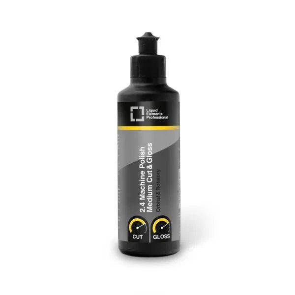Liquid Elements Professional 2.4 Machine Polish Medium Cut & Gloss, 250ml PP24_250 - Weigola Premium Autopflege seit 1883 