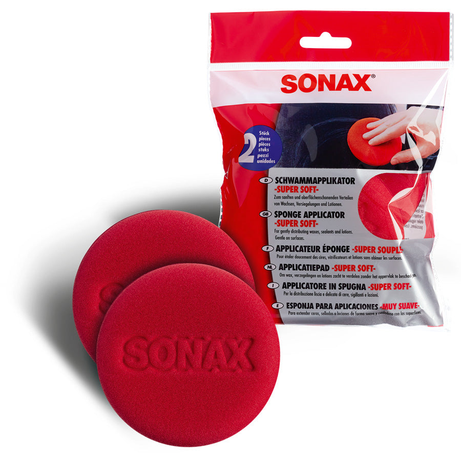 SONAX SchwammApplikator -Super Soft, 2 Stück
