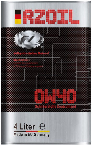 RZOIL 0W40 - Weigola Premium Autopflege seit 1883 